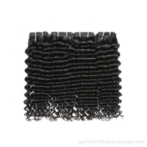 10a 100% raw virgin Brazilian human hair wave, Cuticle Aligned Deep Curly Wave Hair Extension, Wholesale Mink Virgin Hair Bundle